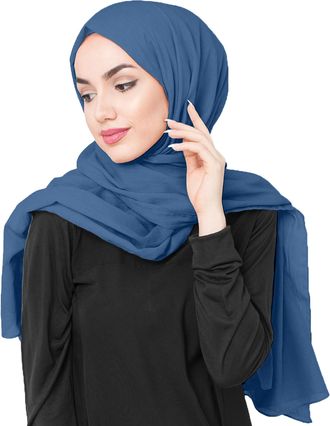 Generic All In Here PLAIN Maxi SCARF SHAWL HIJAB WRAP HEAD TURBAN FOR LADIES WOMEN (Teel)