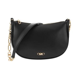 Michael Kors Handtas - Dames - Schoudertassen - Zwart - ONE Size - Leer - Tassen