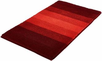 Kleine Wolke Kleine Wolke Tappeto Da Bagno Palace Rosso 70 x 120 cm