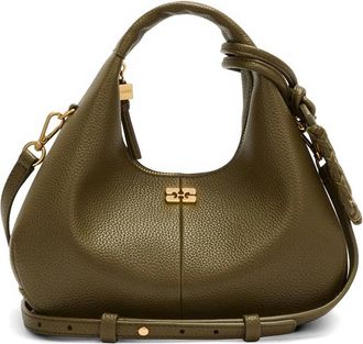 Ganni Mini Bag In Green