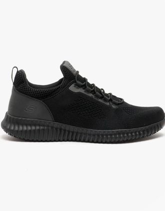 Skechers Mens Skechers Work 77188EC CESSNOCK SR Mens Occupational Trainers Black - Size: 6.5