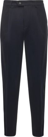 Eleventy Cotton And Cashmere Trousers