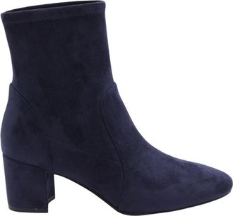 Bibi Lou Stijlvolle enkellaarsjes voor vrouwen - Dames - Laarzen met Hak - Blauw - 36 EU - Schoenen