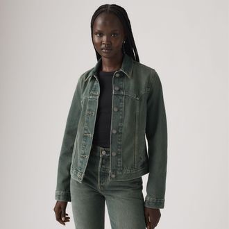 Levi's Tipped Original Trucker Jacket - Womens - XS - Blue