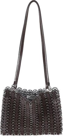 Paco Rabanne Tassen, Dames, Bruin, ONE Size, Leer, 1969 Reversible Flip Bag