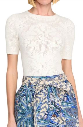 Marie Oliver Crissy T-Shirt In White