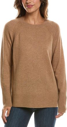Fort&eacute; Cashmere Easy Crewneck 100% Cashmere Sweater
