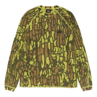 St&uuml;ssy Basic Thermal Tree Bark Camo 1140356-TBAC