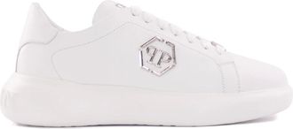 Philipp Plein Hombre, Zapatos, Blanco, Talla: 40 EU