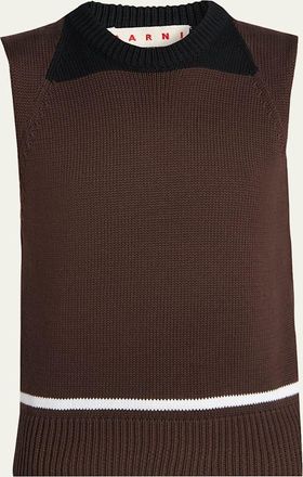 Marni Crewneck Sleeveless Sweater
