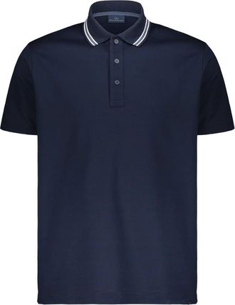 Paul & Shark Korte Mouw Polo - Heren - Polos - Blauw - L - Katoen - Tops