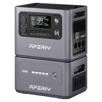 OEM Estaci&oacute;n El&eacute;ctrica Port&aacute;til - Aferiy - P280 - 4096wh - 2800w - Bater&iacute;a Lifepo4 Extensible