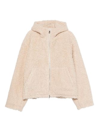 Cole Buxton Giacca con cappuccio e zip - Toni neutri