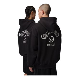 Nike Jordan Air Jordan x Union x Fragment Full-Zip Up Hoodie Black Pale Ivory IR0641-010