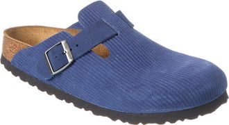 Birkenstock Boston Bs Narrow Suede Clog