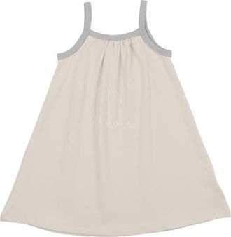 Maniere Kids Island Stripe Dress in Tan Heather at Nordstrom, Size 3T