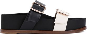 Gabriela Hearst Womens Wren Sandals - Black Leather - Size EU 38