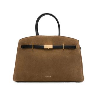 DeMellier Top Handle Bag - female - DeMellier - Handbags - Brown - ONE SIZE - Bags