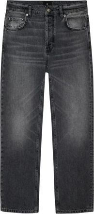 Anine Bing Kate Jeans - Dames - Cropped Jeans - Grijs - W28 - Katoen - Jeans