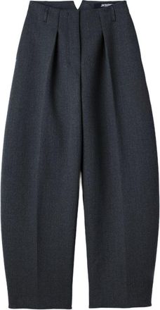 Jacquemus Wide-Leg Trousers With High Waist And Deep Pleats