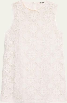 Ciao Lucia Indus Embroidered Shift Dress