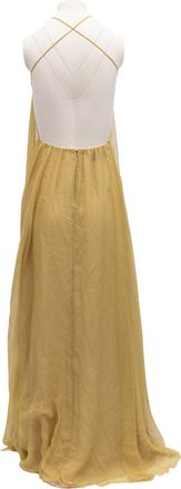 Valentino Garavani Flowy Open-Back Evening Womens Dress
