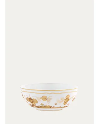 Ginori 1735 Aurum Printed Porcelain Bowl