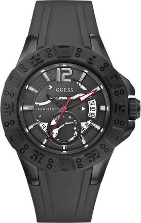 Guess Magnum Black Dial Mens Watch W0034G3
