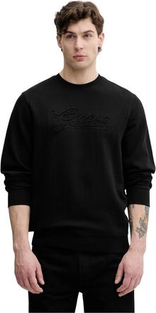 Guess Hombre, Sudaderas, Negro, Talla: XL