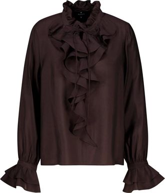 Monari Blusa Elegante - - Blouses & Shirts - Donna - Marrone - 3XL