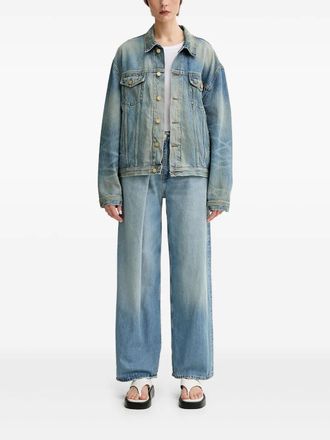 Won Hundred Geplooide jeans - Blauw