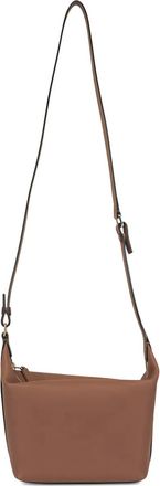 Valextra Borsa a spalla Mochi mini con zip - Marrone