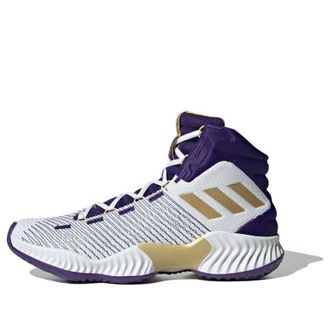 adidas Pro Bounce 2018 White Purple IG4495