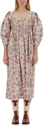 Ganni Midi Dress-Donna
