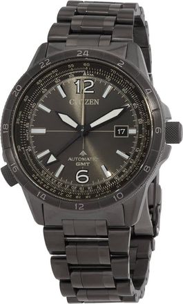 Citizen Promaster Air GMT Automatic Gray Dial Mens Watch NB6045-51H