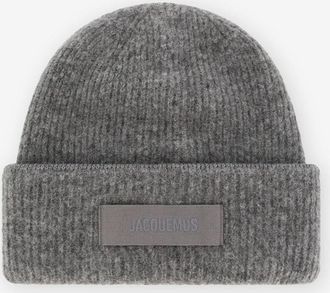 Jacquemus Gerippte Woll- und Alpakam&uuml;tze Le Bonnet Gros Grain