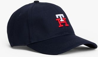 Tommy Hilfiger Mens Monogram Baseball Cap - Sky Captain