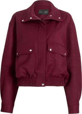 Proenza Schouler Aviva Jacket - Dames - Jassen - Rood - Maat: XS