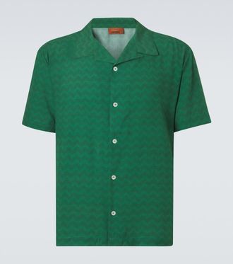 Missoni Zigzag bowling shirt