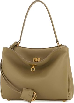 Balenciaga Womens Rodeo Top Handle Bag Beige Domesticated Calf