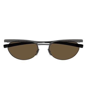 Saint Laurent Sunglasses Sl 862 003 Ruthenium/Brown Unisex