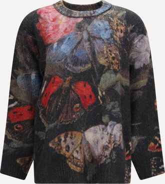 R13 Oversized cashmere crewneck Sweater Female XS-S