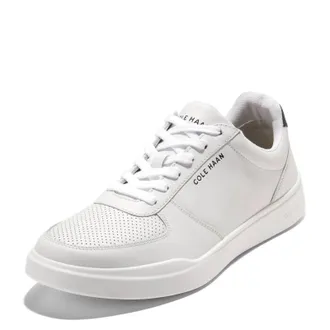 Cole Haan Grand+ C41925 Sneaker Mens White Leather Casual Shoes Hawk2818