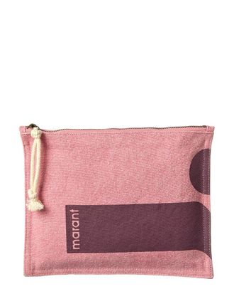 Isabel Marant Netia Canvas Clutch