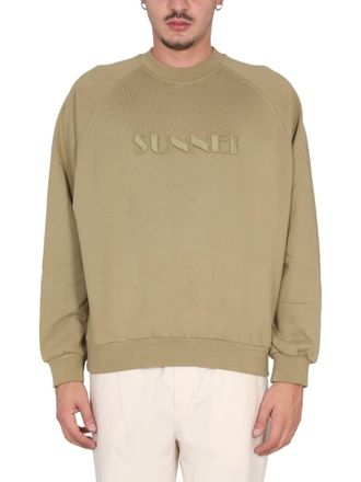 Sunnei Sweatshirt With Logo Embroidery