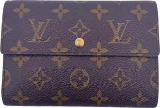Louis Vuitton Louis Vuitton stoffen portemonnee