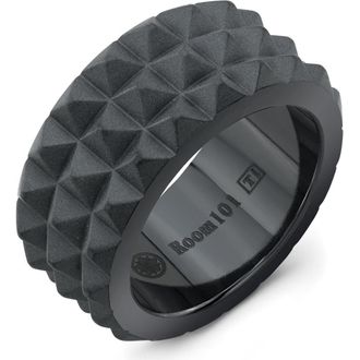 Room101 Punk Rock Ring in Black at Nordstrom, Size 11