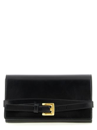 Balmain Womens Shuffle Wallet Chain