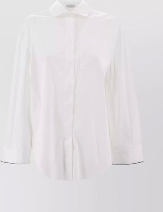 Brunello Cucinelli cotton poplin shirt