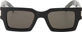 Saint Laurent Zwarte Unisex Zonnebril SL 572 - unisex - Zonnebrillen - Zwart - ONE Size - Accessoires